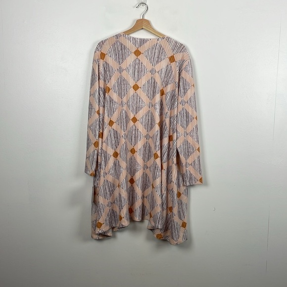 Lularoe Womens XL Open Cardigan Sweater 2 Pocket Stretch Lagenlook Soft Jacket - Picture 5 of 9